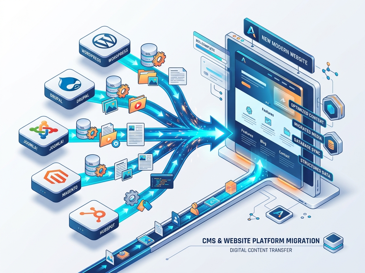CMS and Website Platform Migration in Chennai