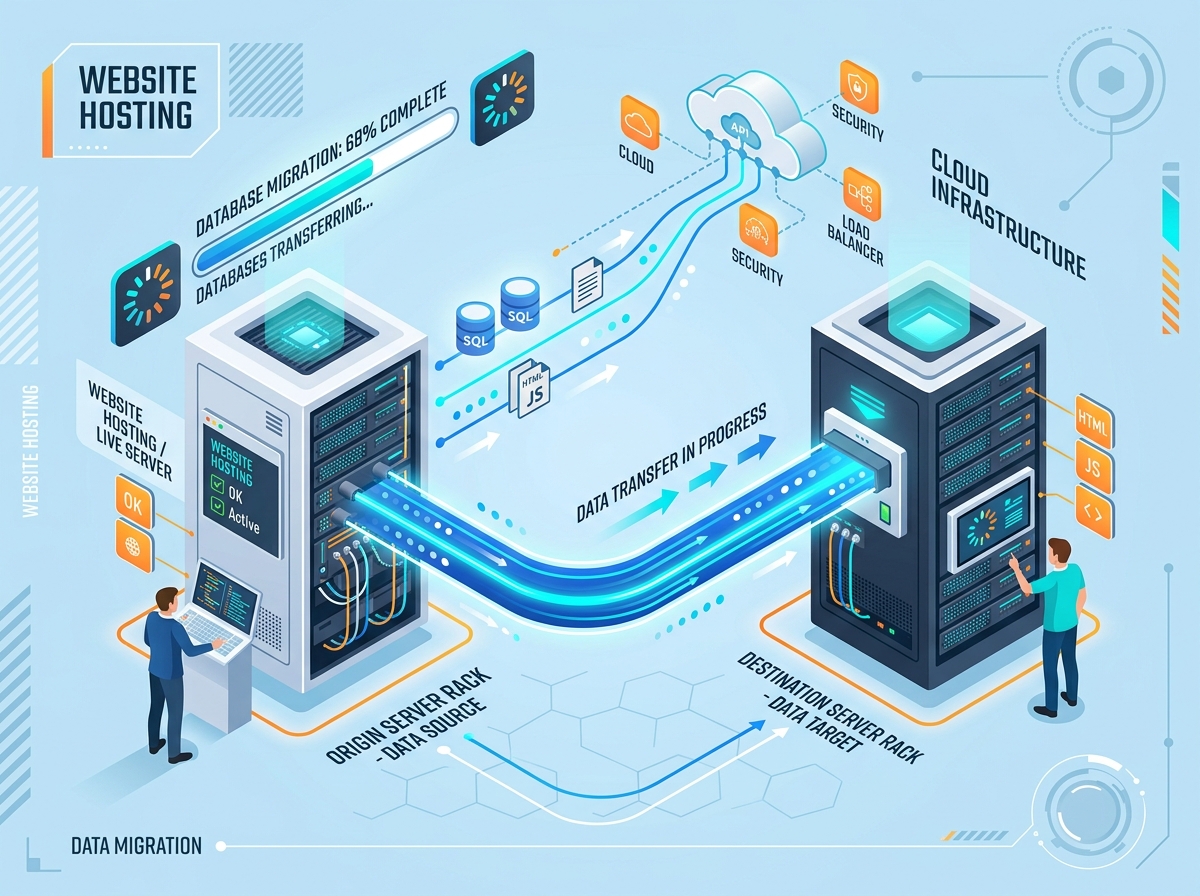 Website Hosting and Server Migration in Chennai